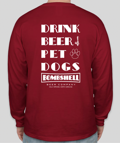 Drink Beer Pet Dogs LST